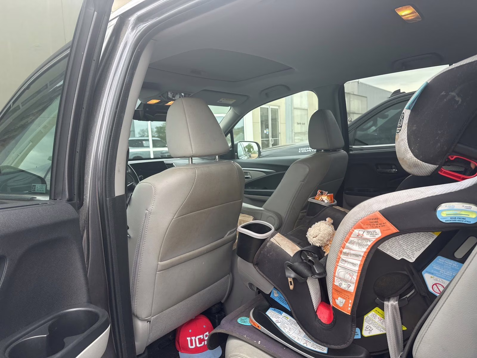 2019 Modern Steel Metallic Honda Pilot EX-L FWD SUV