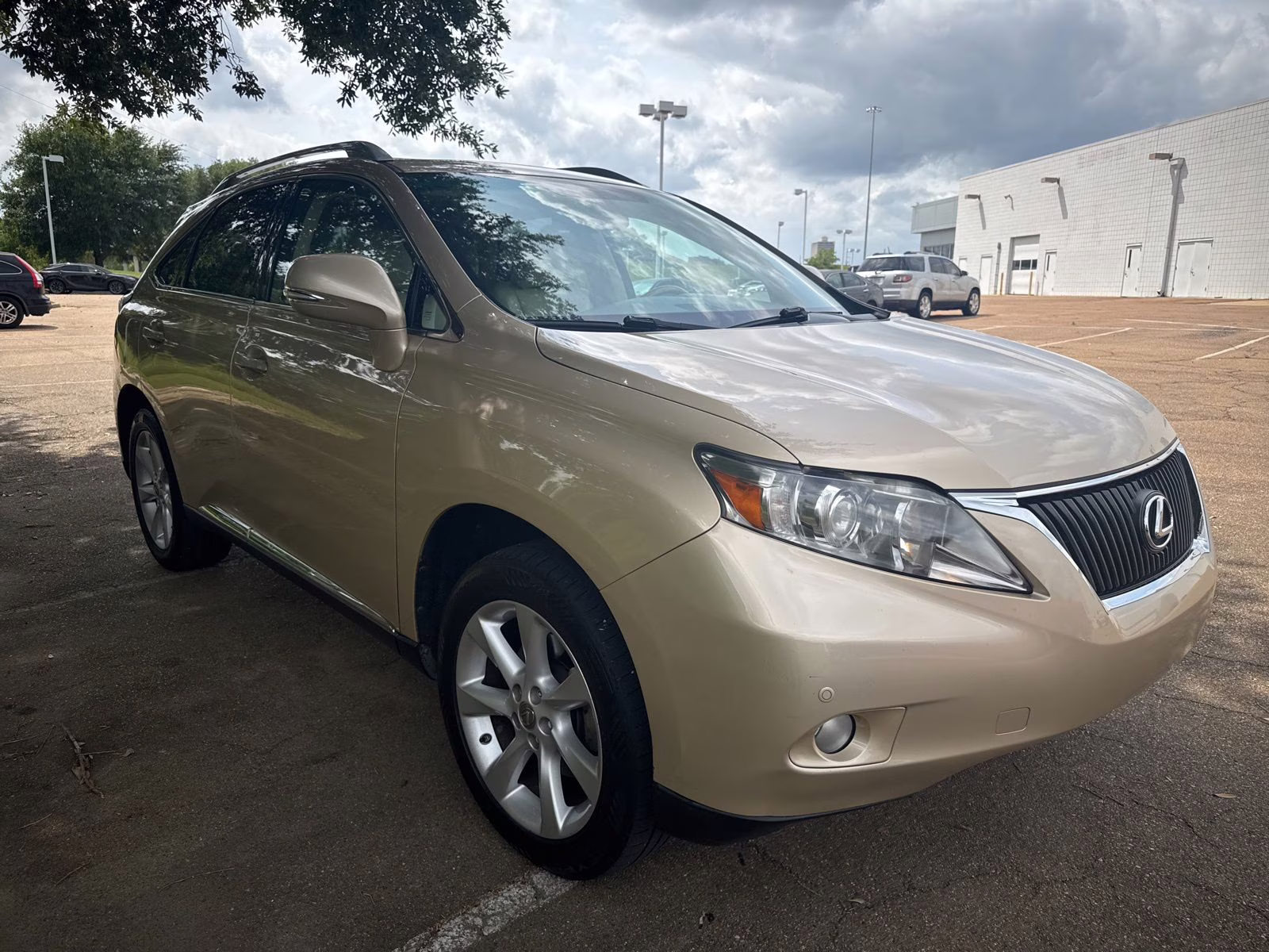 2010 Tan Lexus RX 350 FWD SUV