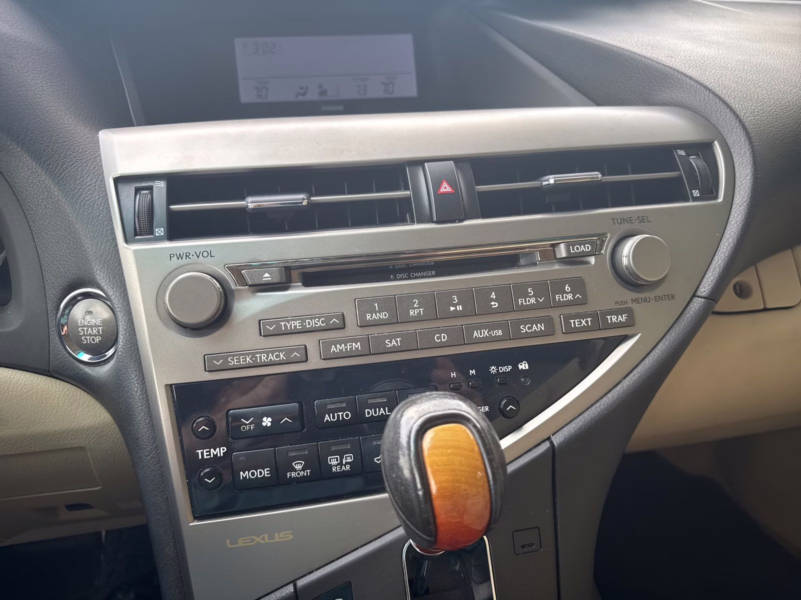 2010 Tan Lexus RX 350 FWD SUV