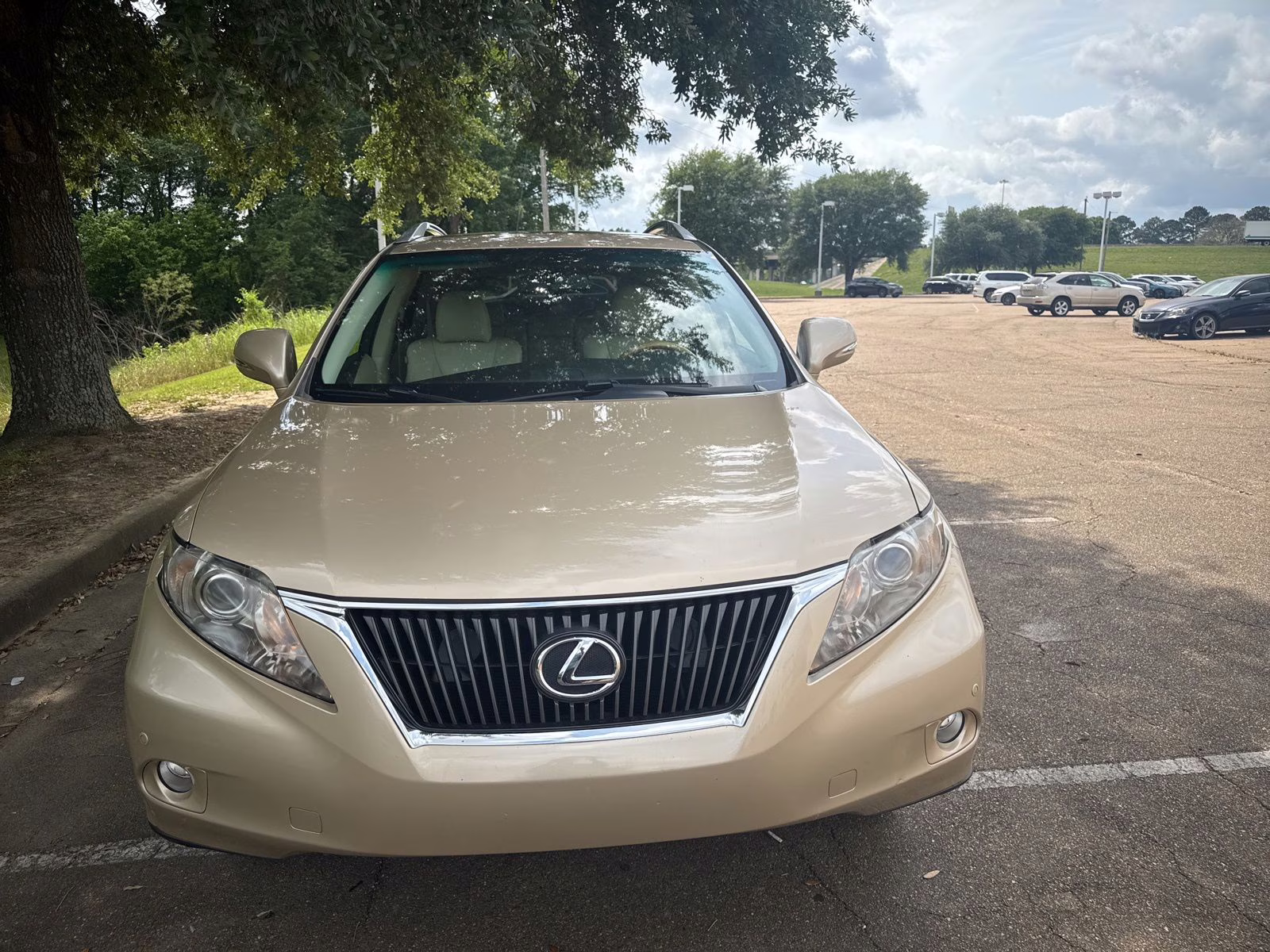 2010 Tan Lexus RX 350 FWD SUV