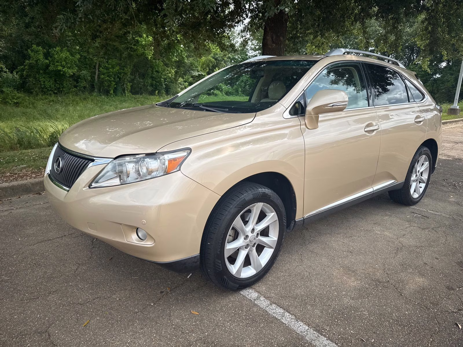 2010 Tan Lexus RX 350 FWD SUV