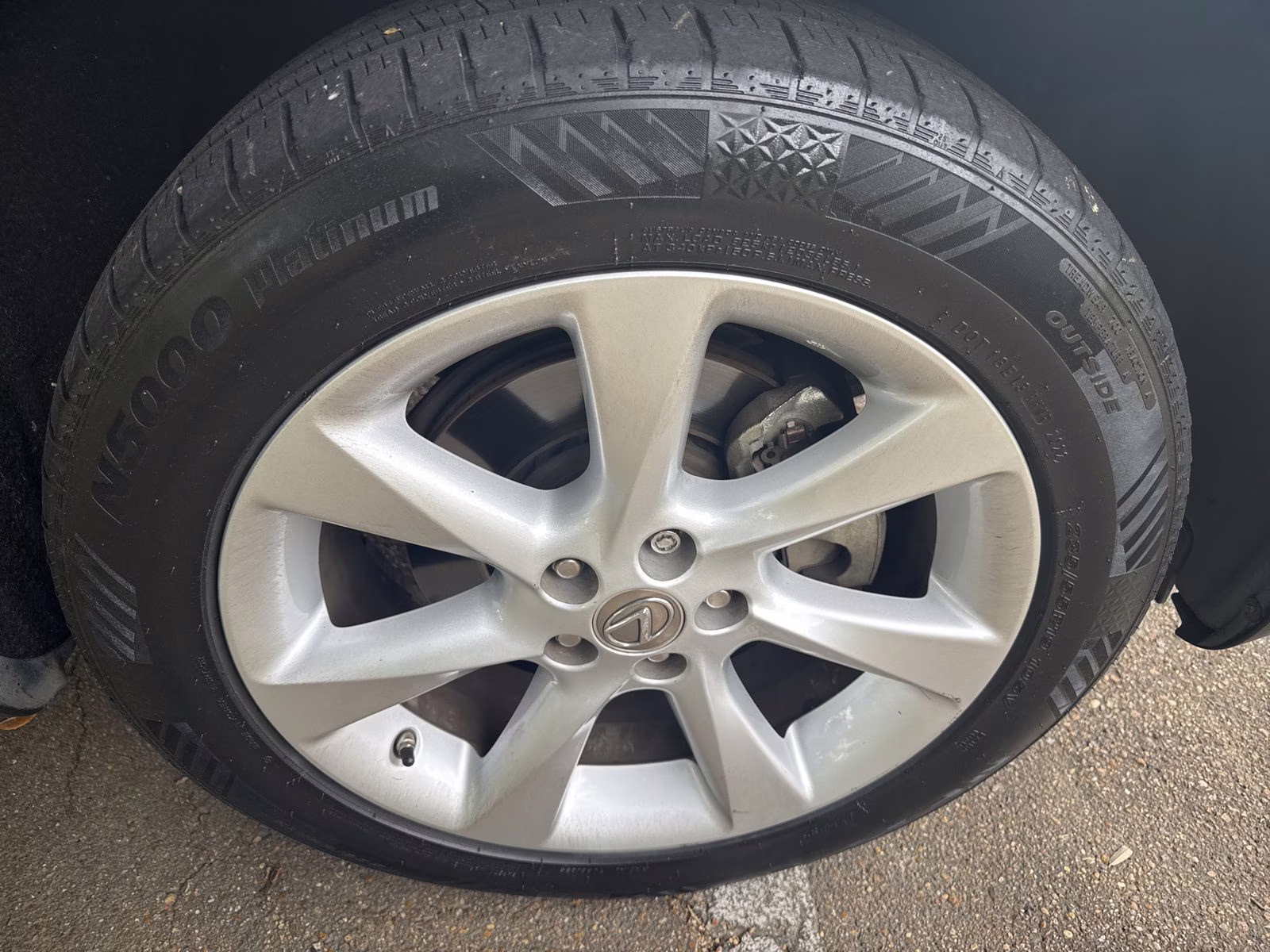 2010 Tan Lexus RX 350 FWD SUV