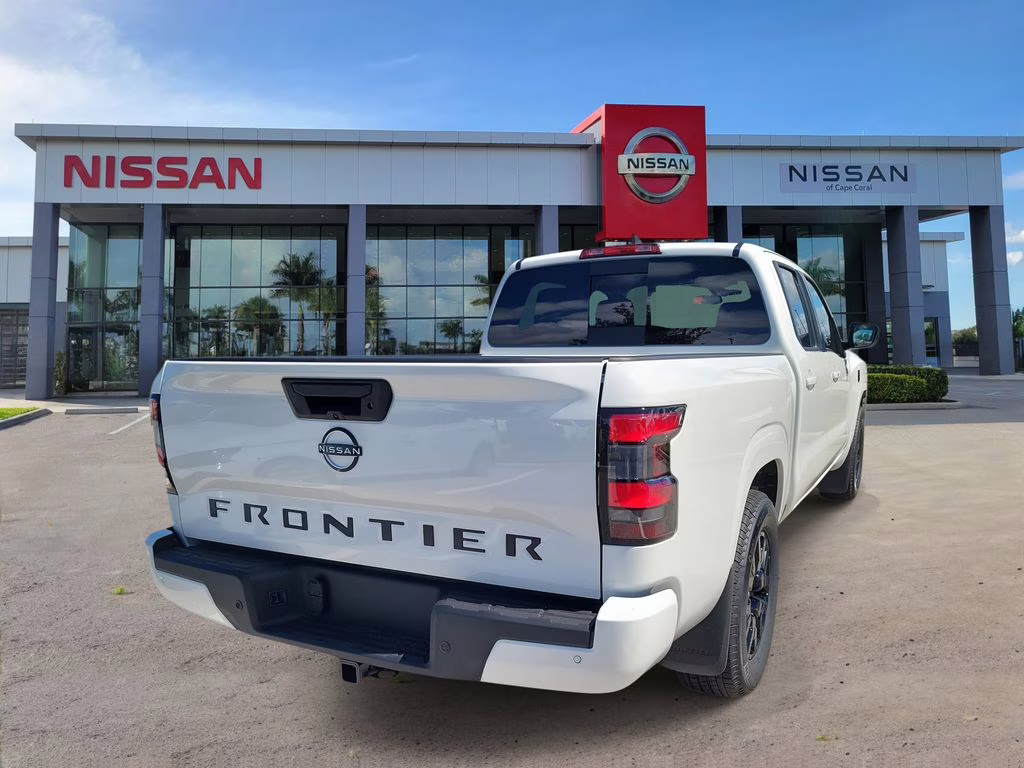 2026 Glacier White Nissan Frontier SV RWD Truck