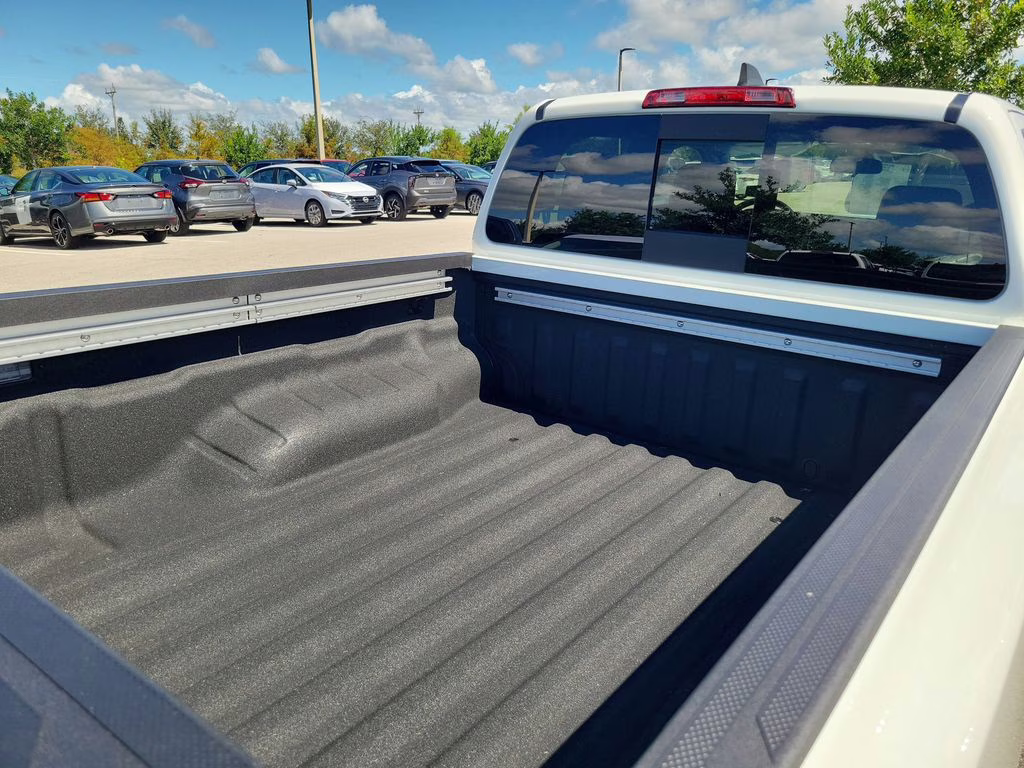 2026 Glacier White Nissan Frontier SV RWD Truck