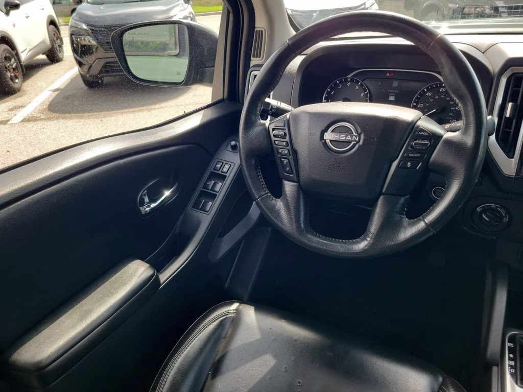 2025 Tactical Green Metallic Nissan Frontier SL 4X4 Truck