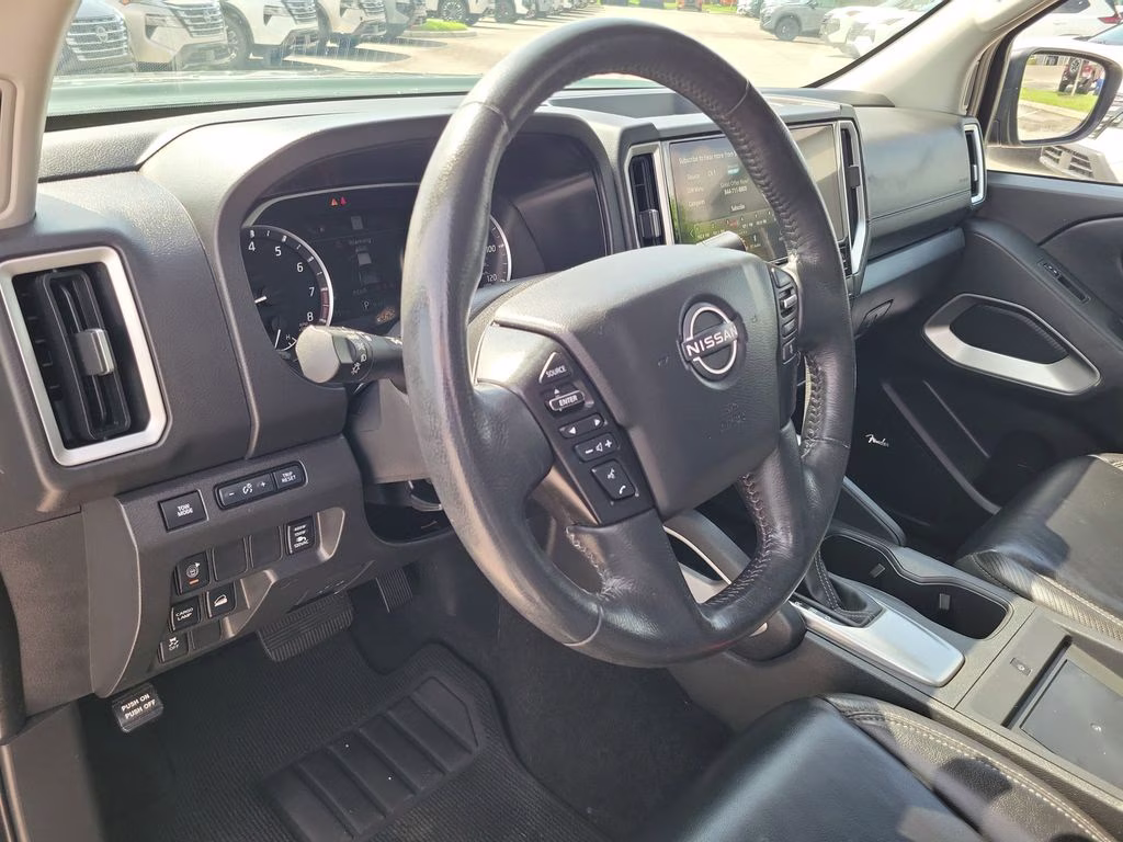 2025 Tactical Green Metallic Nissan Frontier SL 4X4 Truck