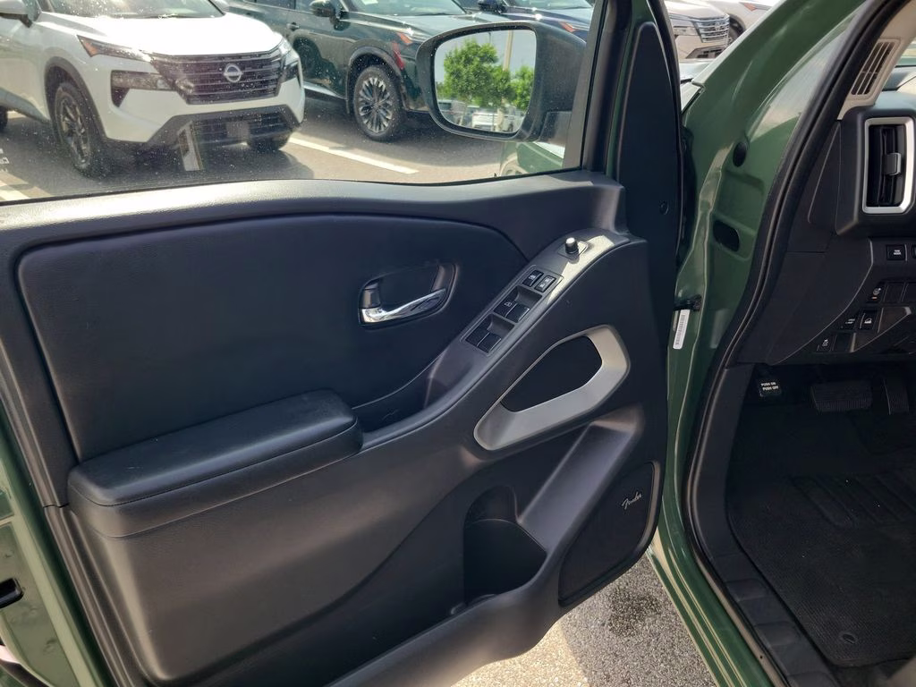 2025 Tactical Green Metallic Nissan Frontier SL 4X4 Truck
