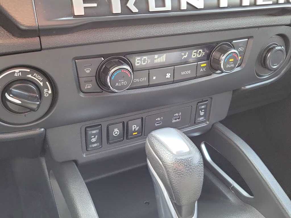 2025 Tactical Green Metallic Nissan Frontier SL 4X4 Truck