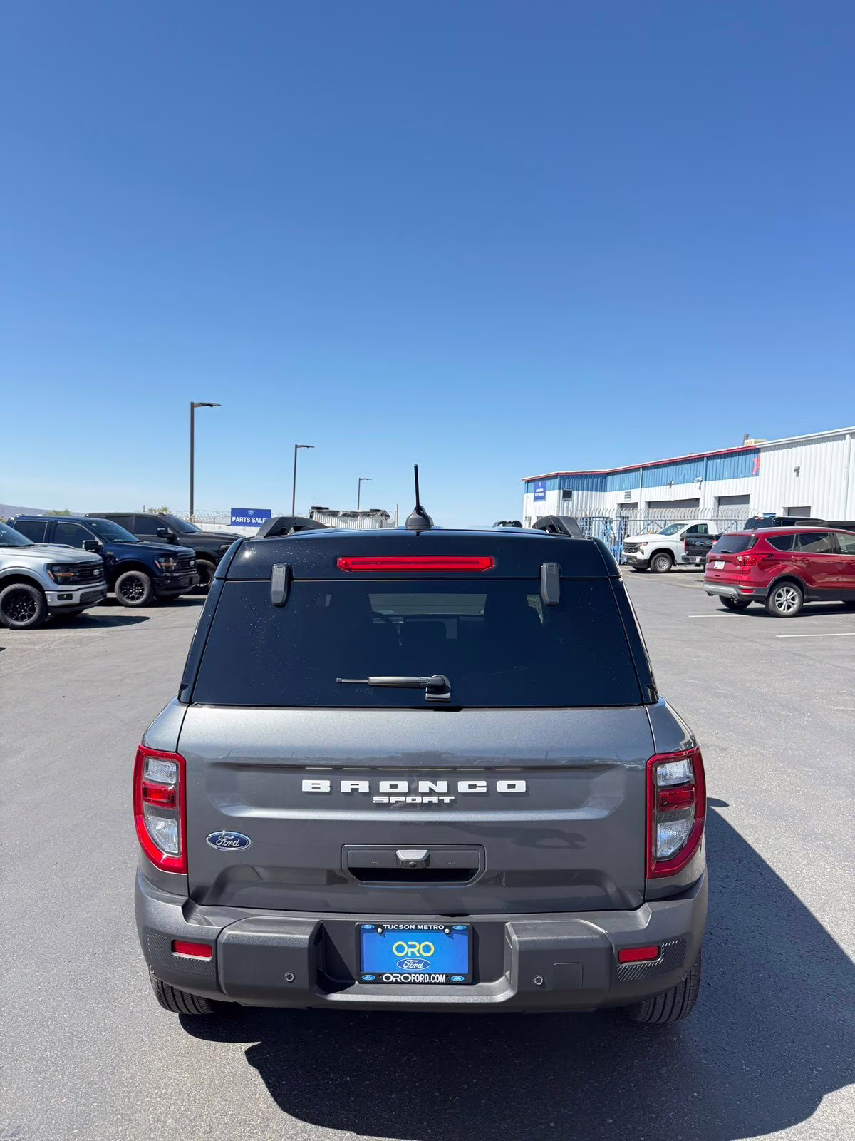 2025 Gray Metallic Ford Bronco Sport Outer Banks 4X4 SUV