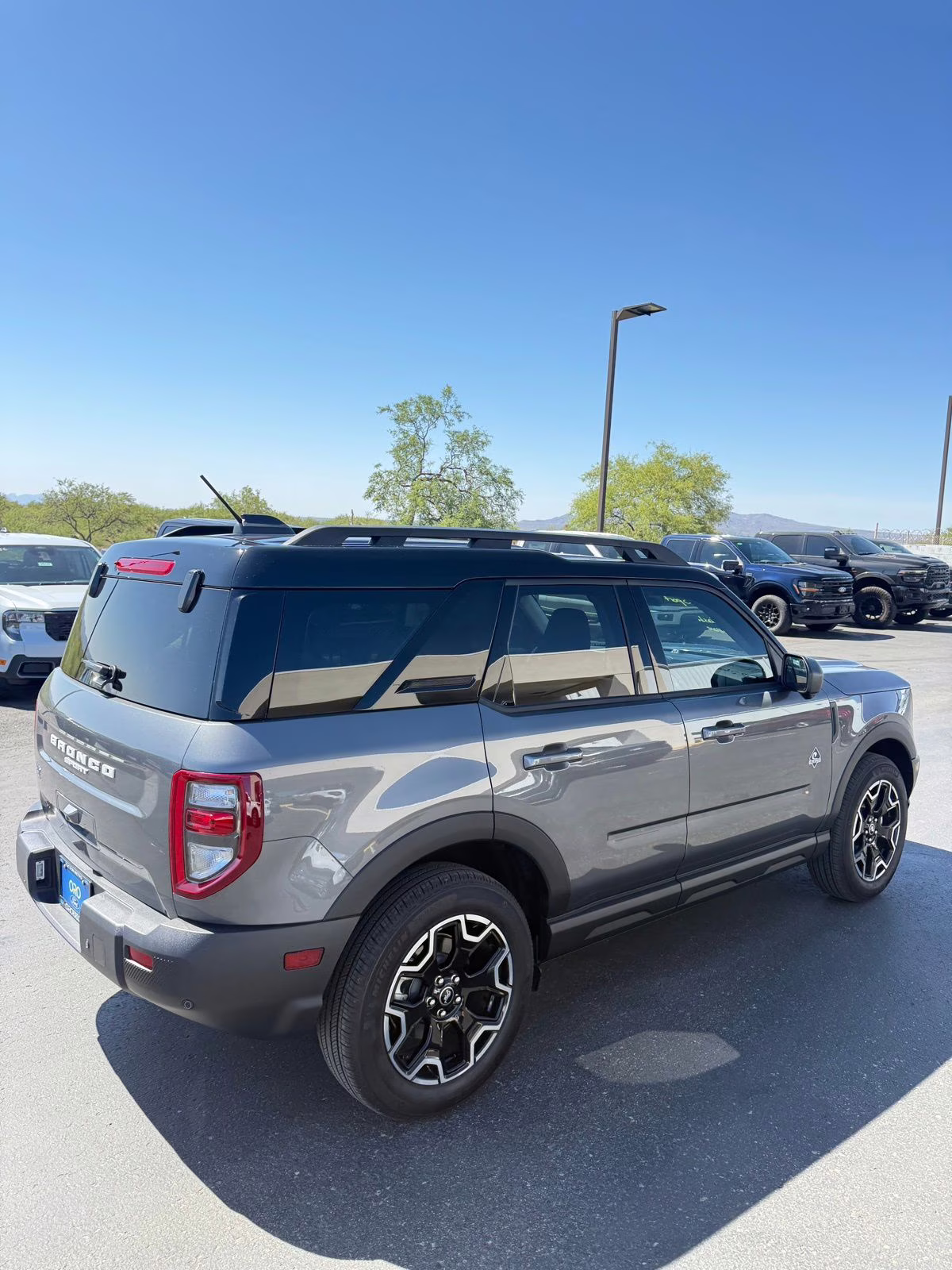 2025 Gray Metallic Ford Bronco Sport Outer Banks 4X4 SUV