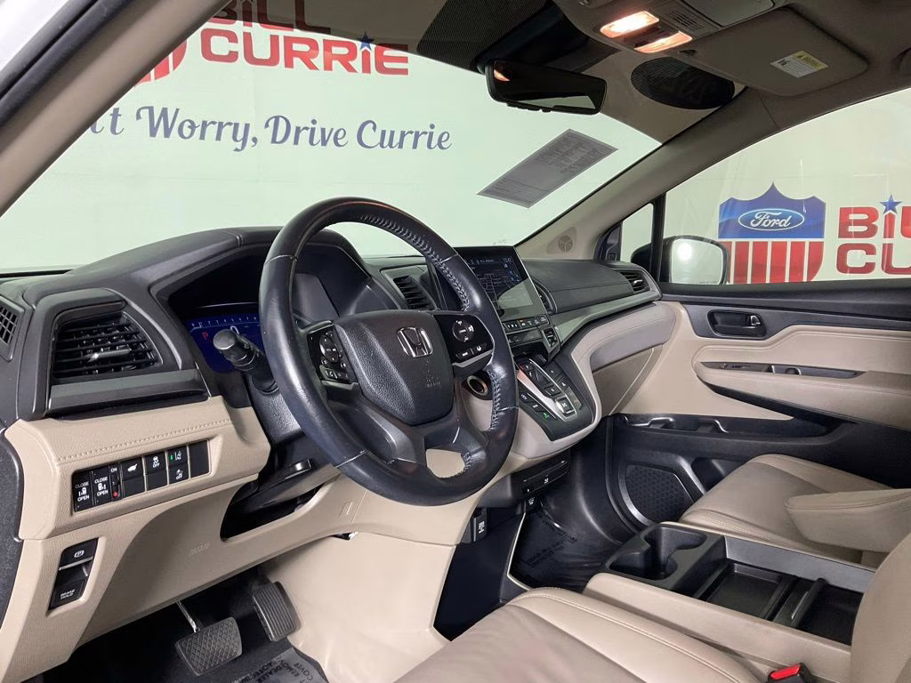 2020 White Honda Odyssey EX-L FWD Van