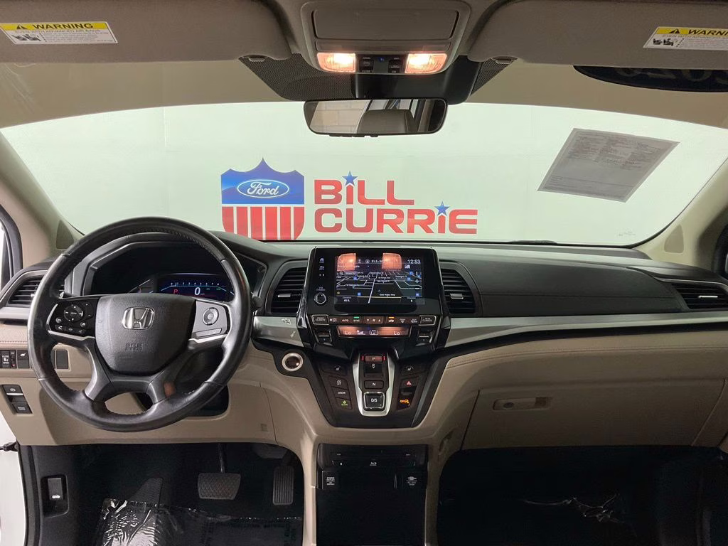 2020 White Honda Odyssey EX-L FWD Van