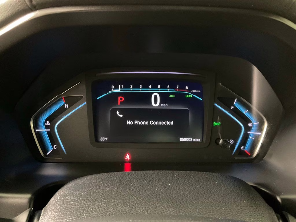 2020 White Honda Odyssey EX-L FWD Van