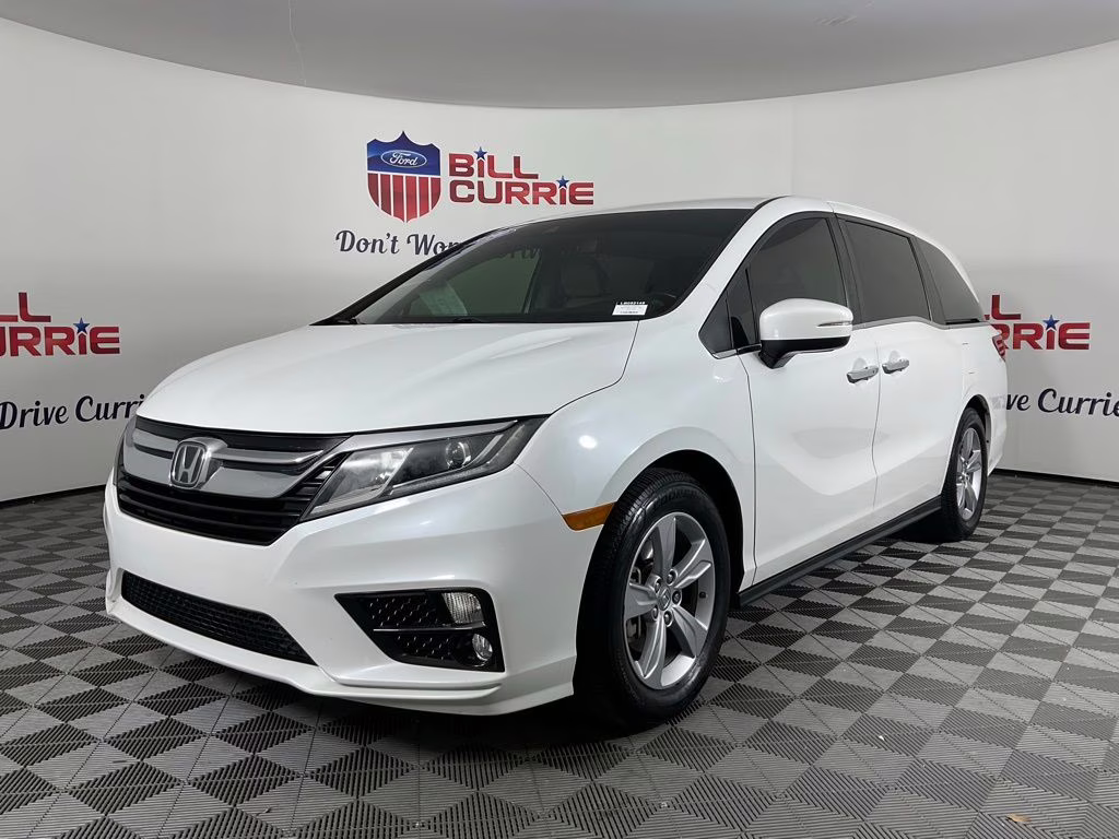2020 White Honda Odyssey EX-L FWD Van