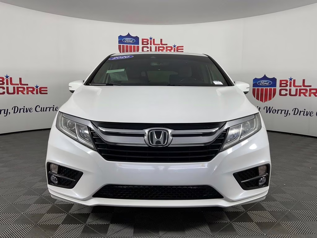 2020 White Honda Odyssey EX-L FWD Van