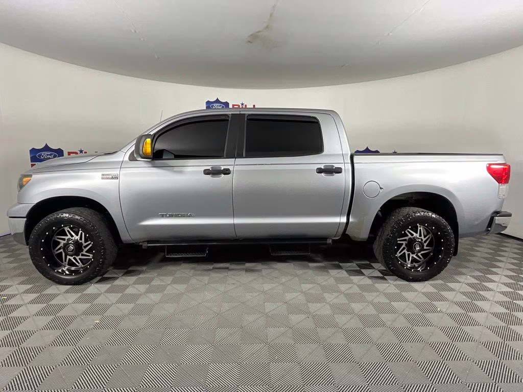 2010 Silver Sky Metallic Toyota Tundra CREWMAX 5.7L V8 RWD Truck