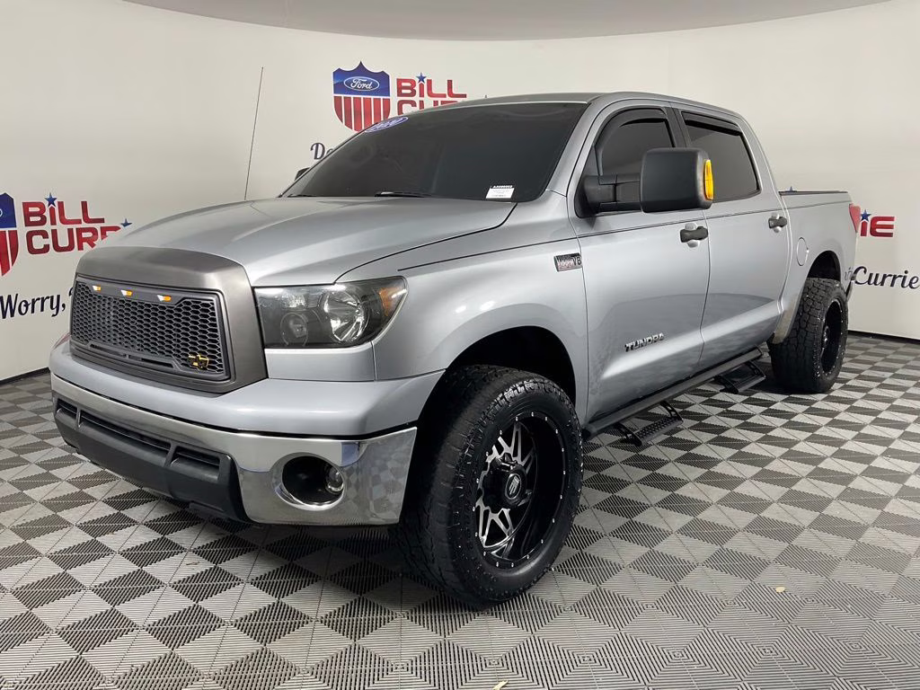 2010 Silver Sky Metallic Toyota Tundra CREWMAX 5.7L V8 RWD Truck