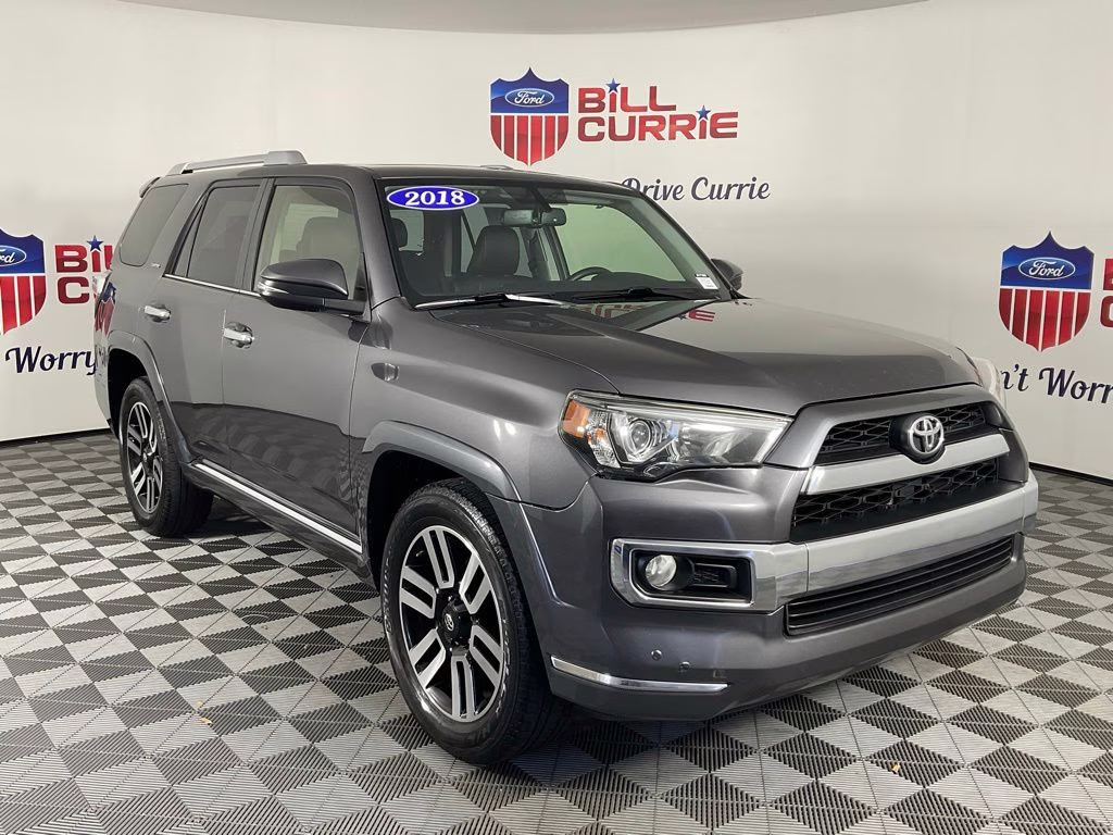 2018 Magnetic Gray Metallic Toyota 4Runner Limited RWD SUV