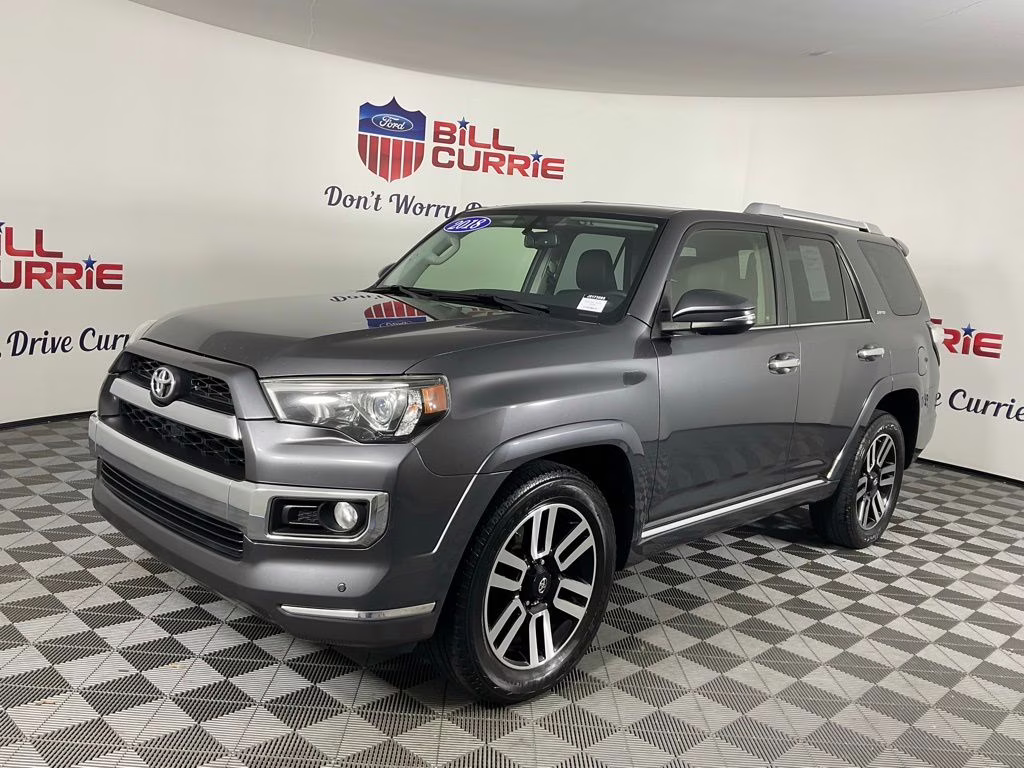 2018 Magnetic Gray Metallic Toyota 4Runner Limited RWD SUV