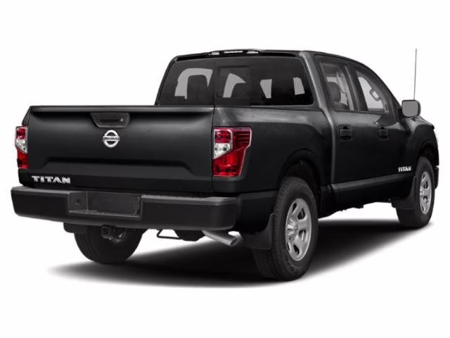 2019 Magnetic Black Nissan Titan S RWD Truck