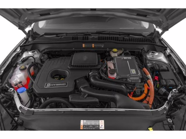 2019 Ruby Red Metallic Ford Fusion Hybrid SE FWD Sedan