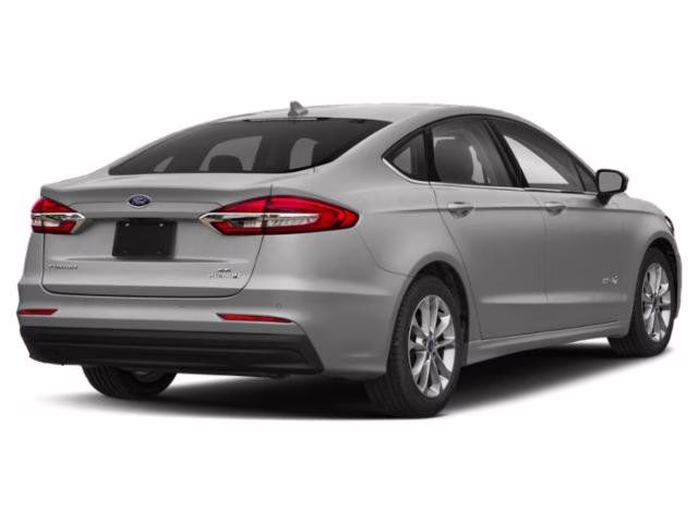 2019 Ruby Red Metallic Ford Fusion Hybrid SE FWD Sedan