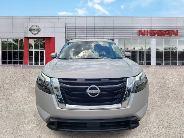 2025 Brilliant Silver Metallic Nissan Pathfinder SV FWD SUV