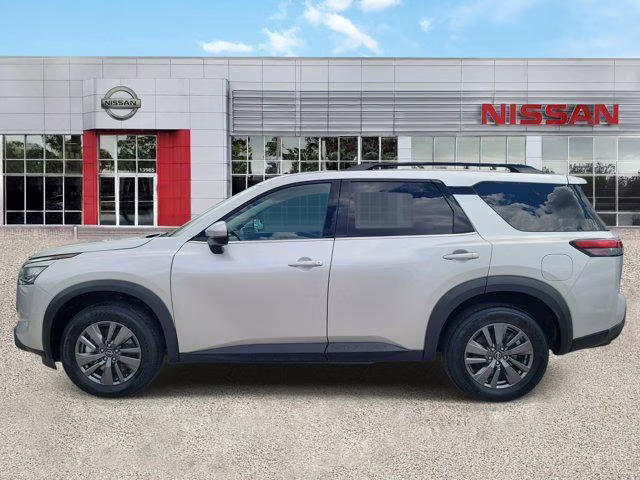 2025 Brilliant Silver Metallic Nissan Pathfinder SV FWD SUV