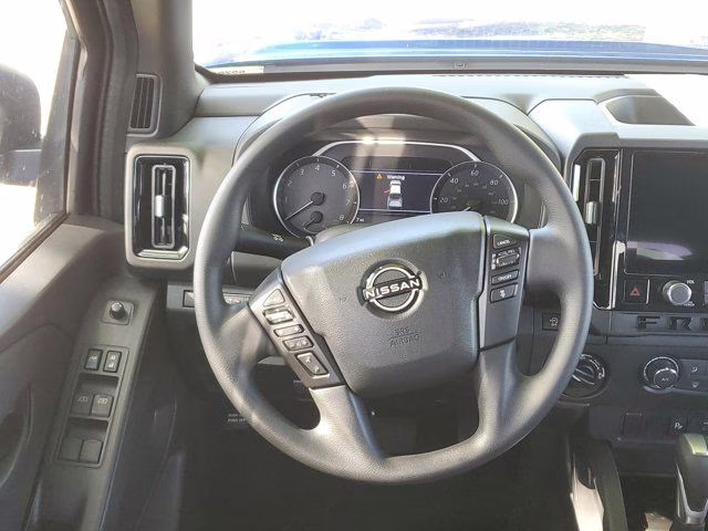 2026 Glacier White Nissan Frontier SV 4X4 Truck