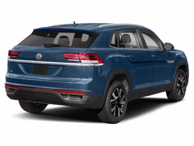 2021 Pure White Volkswagen Atlas Cross Sport 2.0T SE w/Technology FWD SUV
