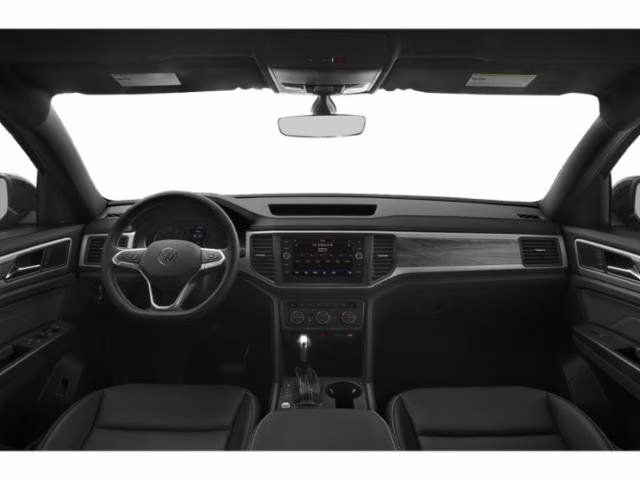 2021 Pure White Volkswagen Atlas Cross Sport 2.0T SE w/Technology FWD SUV