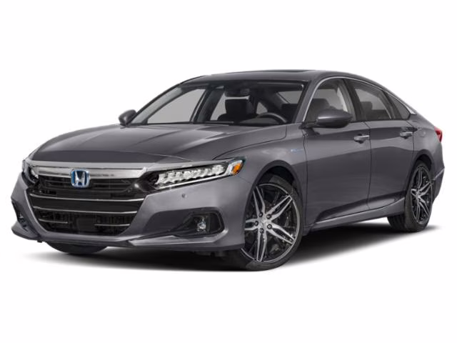 2022 Gray Honda Accord Hybrid Touring FWD Sedan