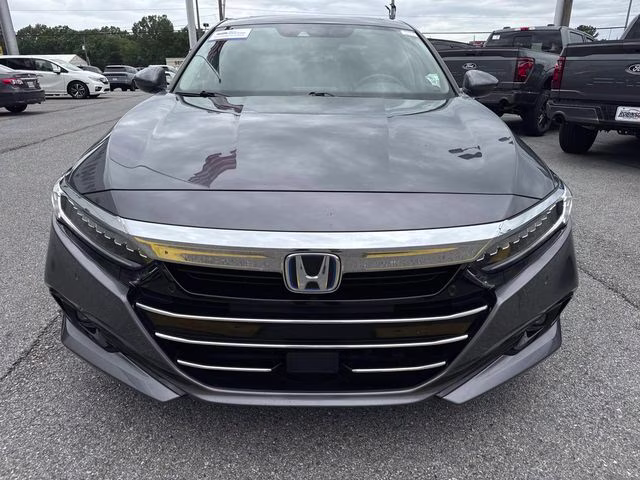 2022 Gray Honda Accord Hybrid Touring FWD Sedan