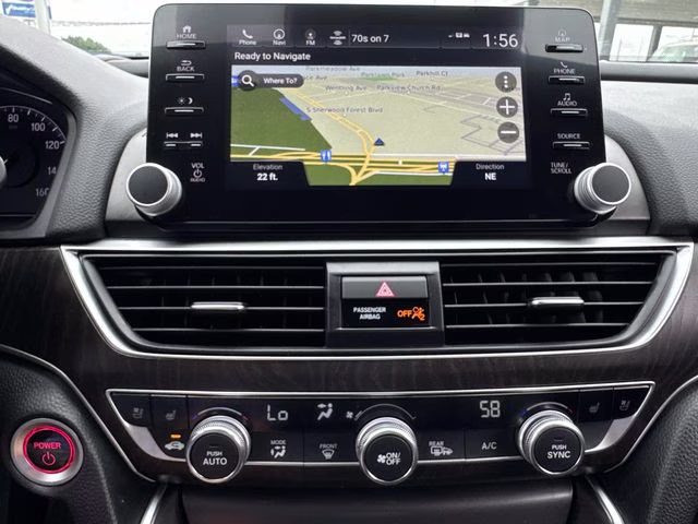 2022 Gray Honda Accord Hybrid Touring FWD Sedan