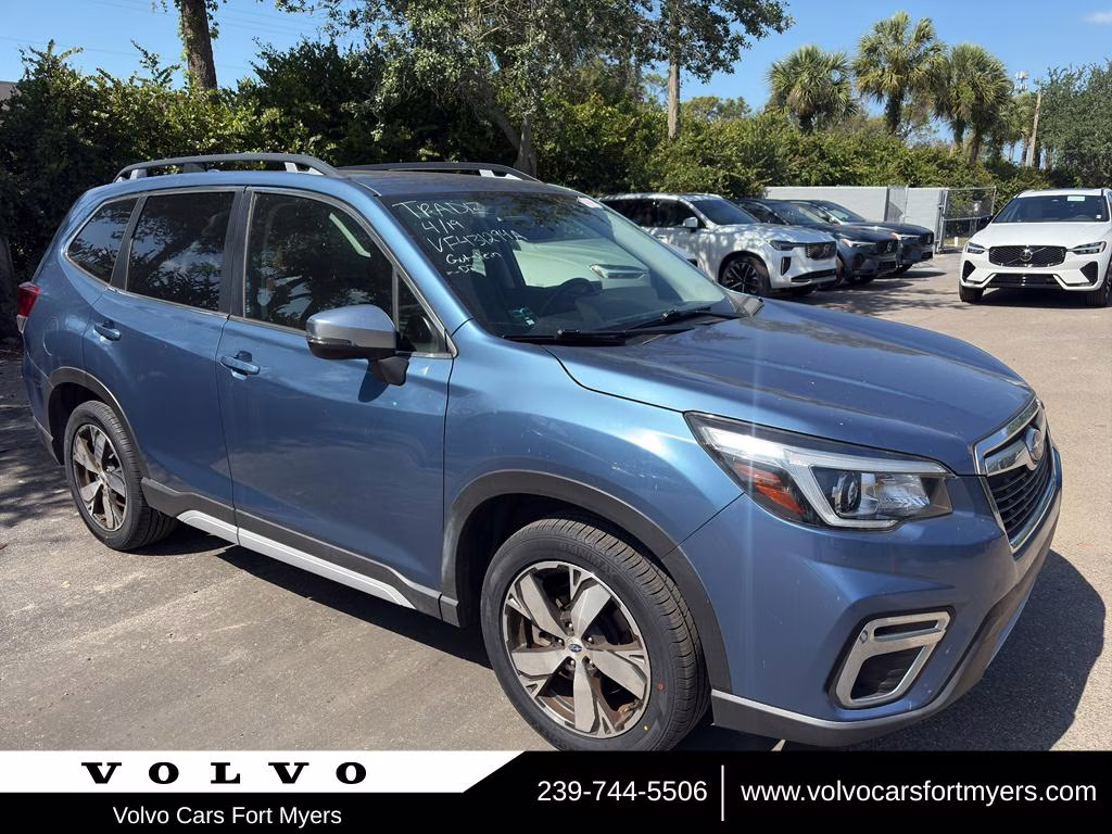 2020 Horizon Blue Pearl Subaru Forester Touring AWD SUV