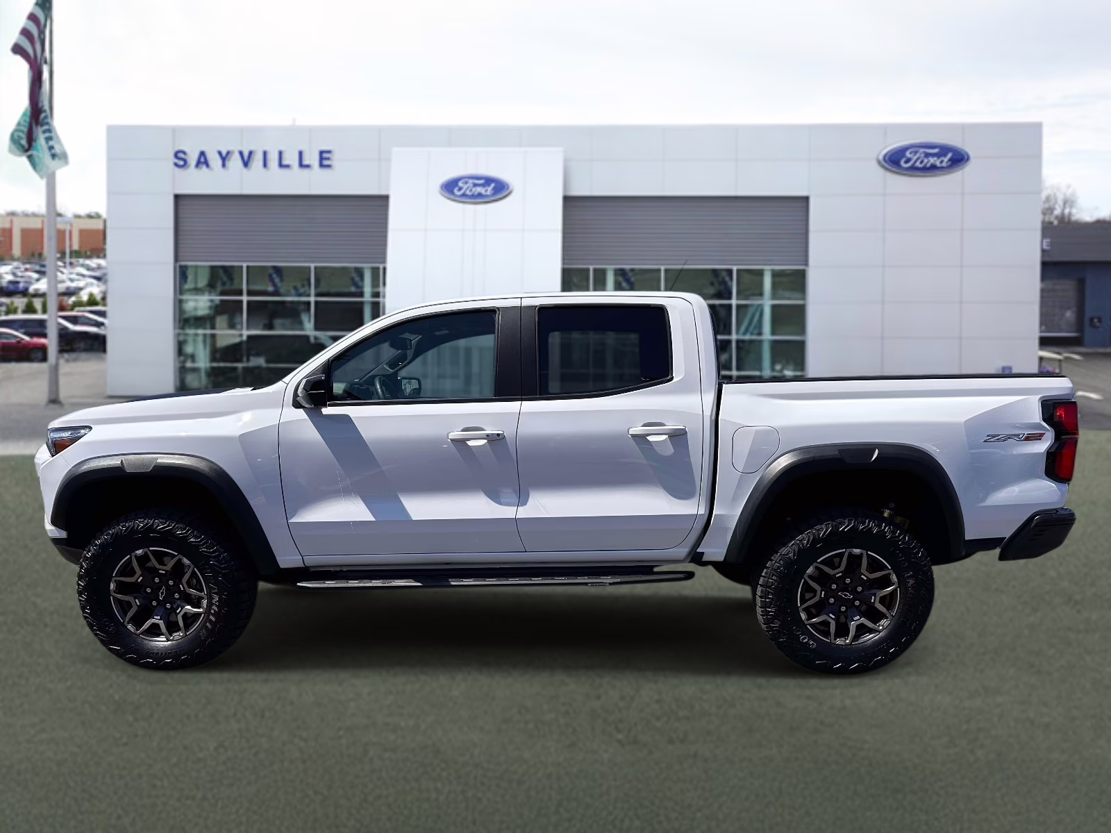 2023 Summit White Chevrolet Colorado 4WD Crew Cab ZR2 4X4 Truck