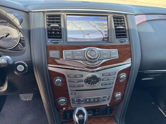 2019 Black Obsidian INFINITI QX80 LUXE 4X4 SUV