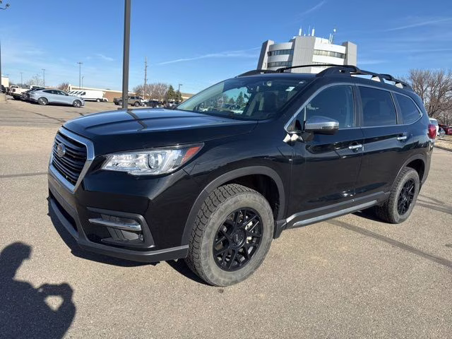 2019 Crystal Black Silica Subaru Ascent Touring AWD SUV