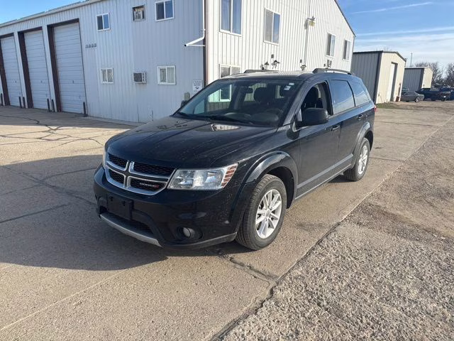 2015 Pitch Black Clearcoat Dodge Journey SXT AWD SUV