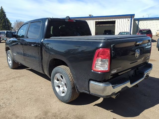 2019 Diamond Black Crystal Pearlcoat Ram 1500 Big Horn 4X4 Truck