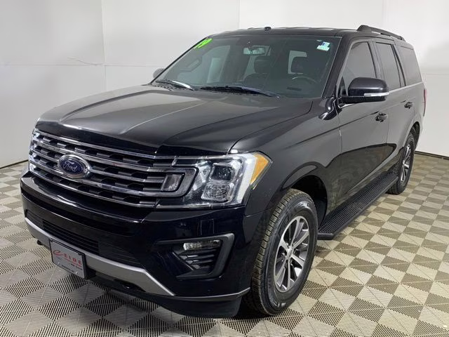 2019 Agate Black Metallic Ford Expedition XLT 4X4 SUV