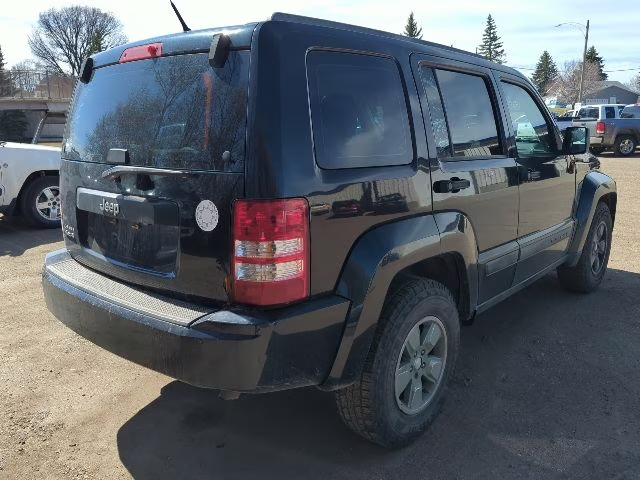 2011 Brilliant Black Crystal Pearlcoat Jeep Liberty Sport 4X4 SUV