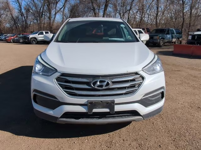 2018 Pearl White Hyundai Santa Fe Sport 2.4 Base AWD SUV