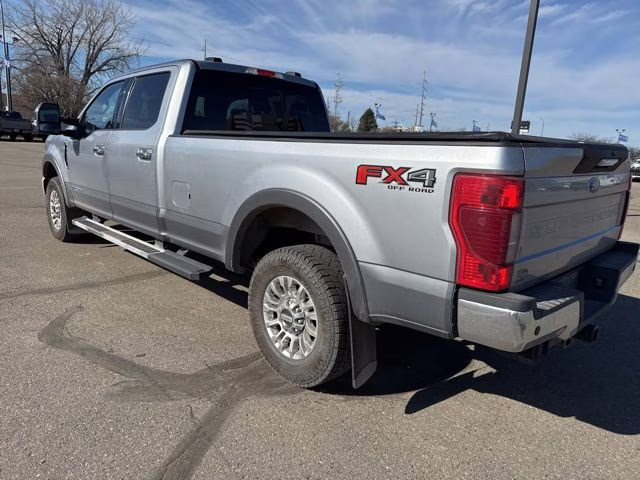 2022 Iconic Silver Metallic Ford Super Duty F-250 SRW Lariat 4X4 Truck