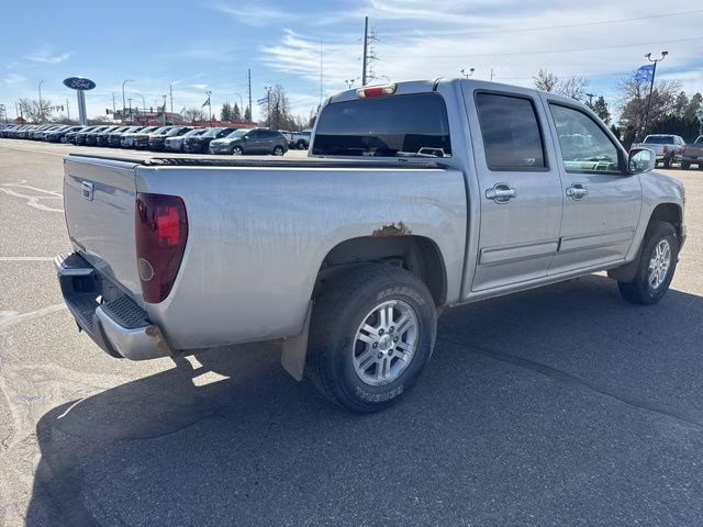 2010 Sheer Silver Metallic Chevrolet Colorado 1LT 4X4 Truck