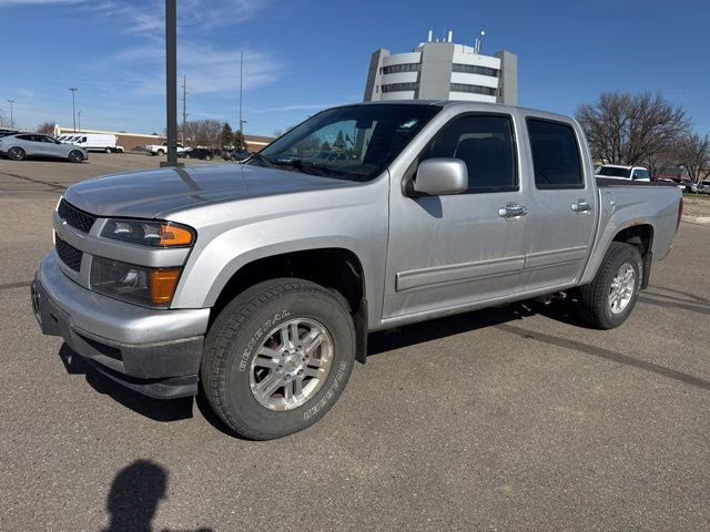 2010 Sheer Silver Metallic Chevrolet Colorado 1LT 4X4 Truck