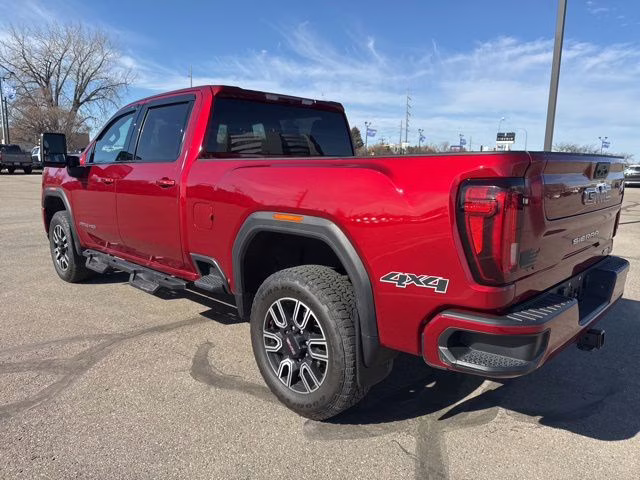 2021 Cayenne Red Tintcoat GMC Sierra 2500HD AT4 4X4 Truck
