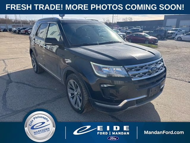 2019 Black Metallic Ford Explorer Limited 4X4 SUV