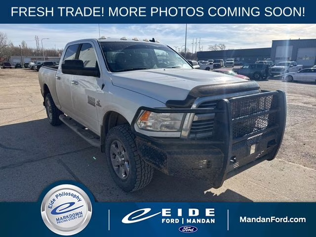 2014 Bright White Clearcoat Ram 3500 Big Horn 4X4 Truck