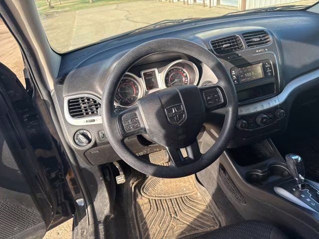 2015 Pitch Black Clearcoat Dodge Journey SXT AWD SUV